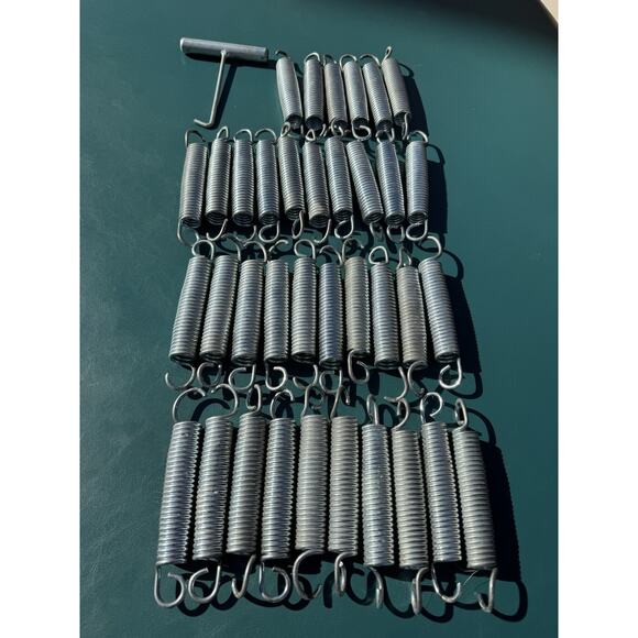 Trampoline Springs Lot Of 36 Total, 5.5” Spring Length USED *READ... - Picture 3 of 11